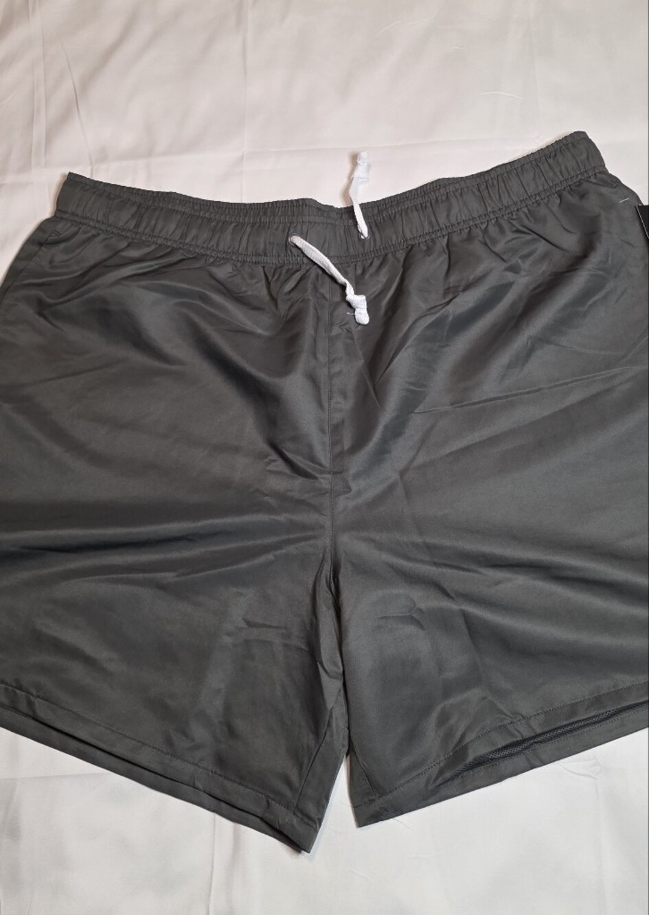 Men's Grey Elastic Waist /Active Shorts - LVFT ATHLETIC GOODS